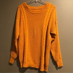 Cable Knit Sweater No size Tag
